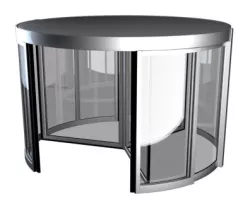 Cửa tự động xoay BESAM RD3, xoay 3 cánh