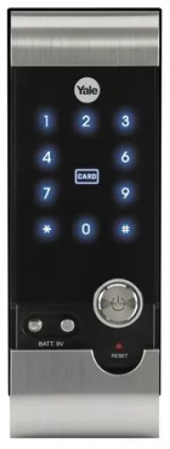 Khóa cửa điện tử, thẻ từ kết hợp mã số Yale YDR3110