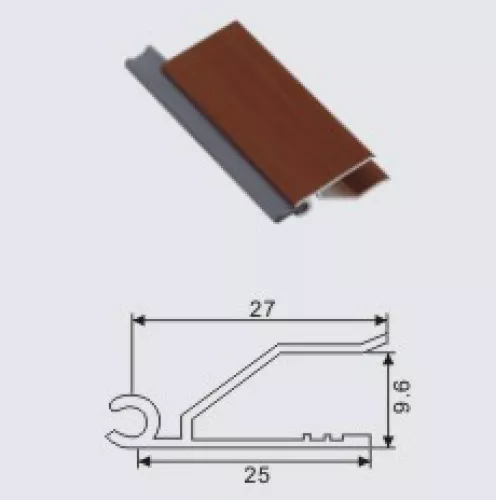 Nối thẳng dài 3m bằng nhôm NE1624.3000