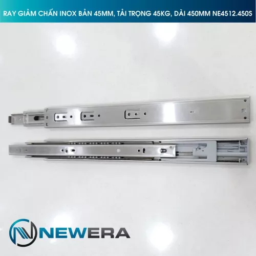 Ray bi 3 tầng giảm chấn gắn liền NewEra 450mm