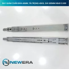 Ray bi 3 tầng giảm chấn gắn liền NewEra 500mm