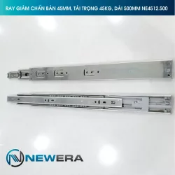 Ray bi 3 tầng giảm chấn gắn liền NewEra 500mm