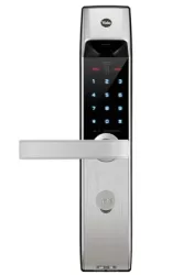 Khóa cửa điện tử, mật mã kết hợp vân tay Yale YDM4115