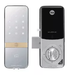 Khóa cửa điện tử Yale YDR323, thẻ từ kết hợp mật mã cho cửa kính