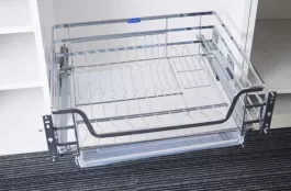 Ngăn kéo để bát đĩa inox 304 cánh kéo NE277.900