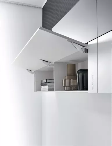 Tay nâng đơn giảm chấn Kinvaro mỏng T - Slim lắp âm