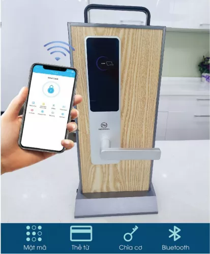 Khóa thẻ từ sử dụng mobile NE9999HA99