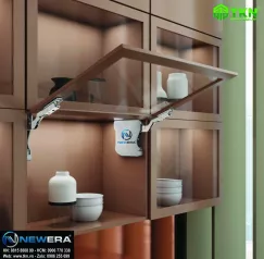 Tay nâng đơn NewEra giảm chấn 300-500mm NE99.T76