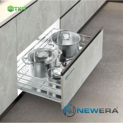 Giá để xoong nồi NewEra 800mm inox 304 nan dẹt NE699.800