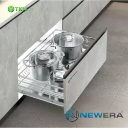 Giá để xoong nồi NewEra 800mm inox 304 nan dẹt NE699.800