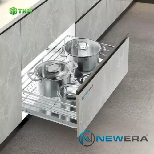 Giá để xoong nồi NewEra 800mm inox 304 nan dẹt NE699.800