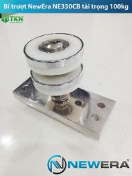 Bi trượt cửa gấp NewEra cánh lẻ tải trọng 100kg/cánh NE330CB-2