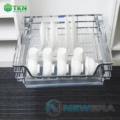 Giá để xoong nồi bát đĩa NewEra 700mm inox nan 304 NE266.700