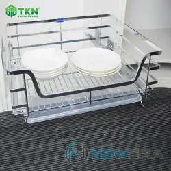 Giá để xoong nồi NewEra 600mm inox 304 nan dẹt NE288.600