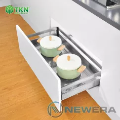 Giá để xoong nồi NewEra 600mm inox hộp 304 NE399.600