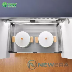 Giá để xoong nồi NewEra 700mm inox hộp 304 NE388.700
