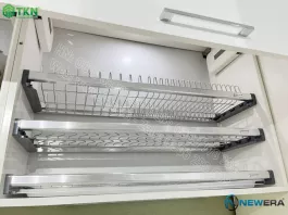 Giá để bát đĩa cố định NewEra 3 tầng inox 304 NE866.700