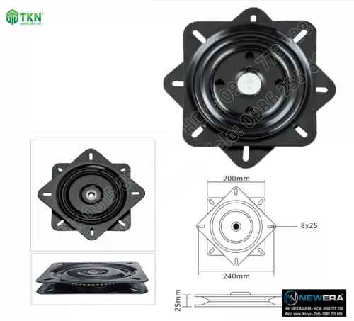 Mâm xoay bàn thông minh mở rộng NewEra NE4819.200.200