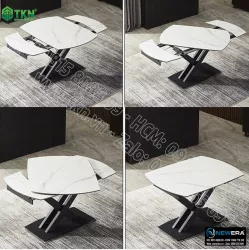 Ray trượt bàn thông minh mở rộng bán nguyệt kéo dài NewEra NE4879.1200.1800