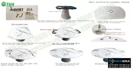 Ray trượt bàn thông minh NE4879.800.1300