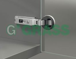 Bản lề Grass Nexis giảm chấn, cong nhiều mở 95 độ CS17GL.1515