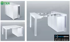 Ray trượt bàn thông minh mở rộng NewEra 11 tầng dài 2250mm NE4859.350.2250
