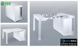Ray trượt bàn thông minh mở rộng NewEra 11 tầng dài 2250mm NE4859.350.2250