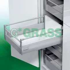 Ngăn kéo Grass DWD-XP 40kg vách thép nâng cấp lắp âm A2.500WS