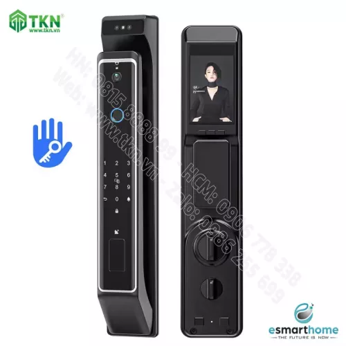 Khoá mở 3D khuôn mặt, mobile APP, vân tay, thẻ, mật mã, chìa cơ ESH99TT999TYDSB