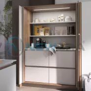 Phụ kiện cửa trượt xếp giấu cánh NewEra dài 550mm NE4888.550