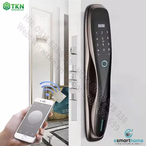 Khoá mobile APP, vân tay, thẻ, mật mã, chìa cơ ESH99TY254TYESB
