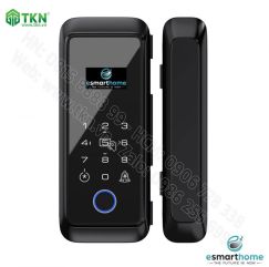 Khoá mobile APP, vân tay, thẻ, mật mã, chìa cơ dùng cho cửa kính 8-12mm ESH99TY220TYESB