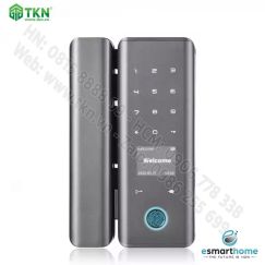 Khoá mobile APP, vân tay, thẻ, mật mã, chìa cơ dùng cho cửa kính 8-12mm ESH99TY221TYESY