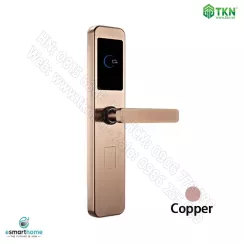 Khoá thẻ từ, chìa cơ eSmartHome màu inox ESH88HL120DSS