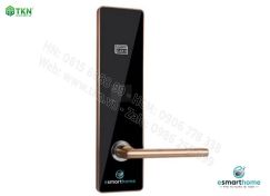 Khoá thẻ từ, chìa cơ eSmartHome màu inox ESH88HL607DSB