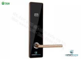 Khoá thẻ từ, chìa cơ eSmartHome màu inox ESH88HL607DSB