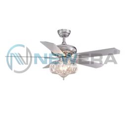 Quạt trần trang trí NewEra inox 304 dài 500mm NE8350W52H500
