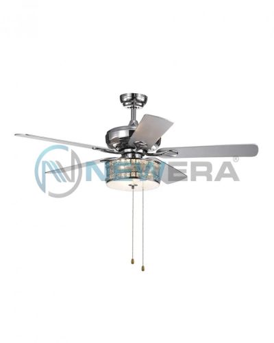 Quạt trần trang trí NewEra inox 304 dài 540mm NE8333W52H540