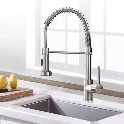 Vòi chậu rửa bát NewEra dây rút inox 304 NE99K55N