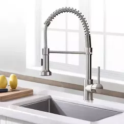 Vòi chậu rửa bát NewEra dây rút inox 304 NE99K55N