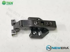 Bản lề thẳng NewEra khung nhôm giảm chấn piston đồng dùng cho cánh kính khung nhôm 399A