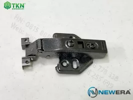 Bản lề thẳng NewEra khung nhôm giảm chấn piston đồng dùng cho cánh kính khung nhôm 399A