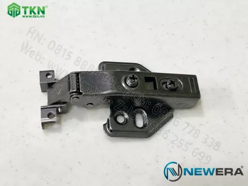 Bản lề thẳng NewEra khung nhôm giảm chấn piston đồng dùng cho cánh kính khung nhôm 399A
