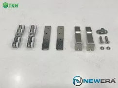 Phụ kiện cửa trượt lùa NewEra tải trọng 120kg/cánh NE119A