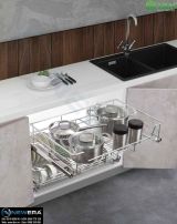 Giá để xoong nồi NewEra 900mm inox 304 nan tròn oval NE879.900