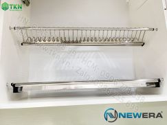 Giá để bát đĩa cố định NewEra 2 tầng inox 304 NE555.900L
