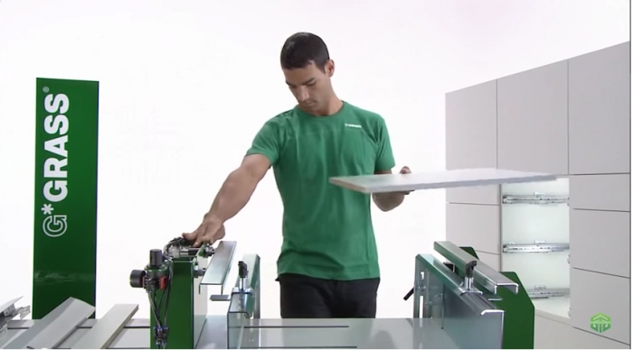 Hướng dẫn lắp đặt ngăn kéo Grass DWD-XP