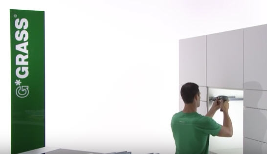 Hướng dẫn lắp đặt ray trượt tủ bếp Grass Dynapro