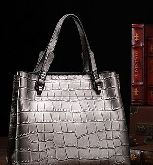 Tan Structured Shopper Bag