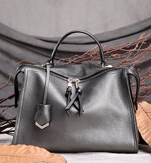 Cream Patchwork Duffle Bag